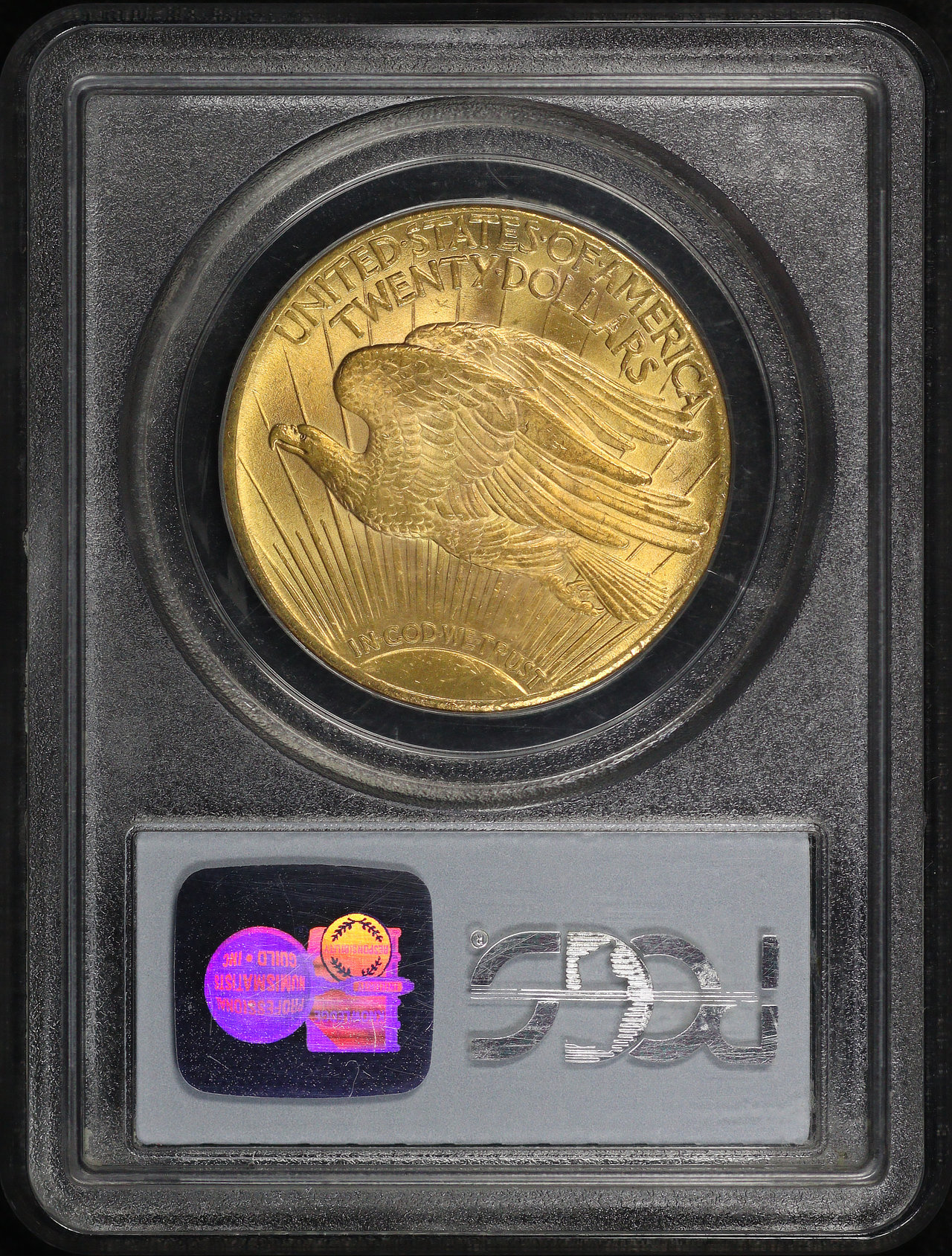 Reverse of this 1927 St. Gaudens $20 PCGS MS-64