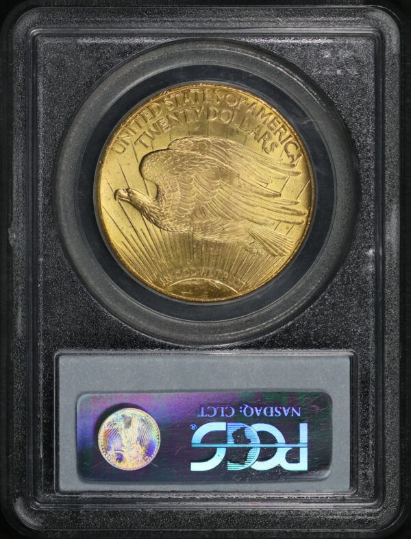 Reverse of this 1927 St. Gaudens $20 PCGS MS-65