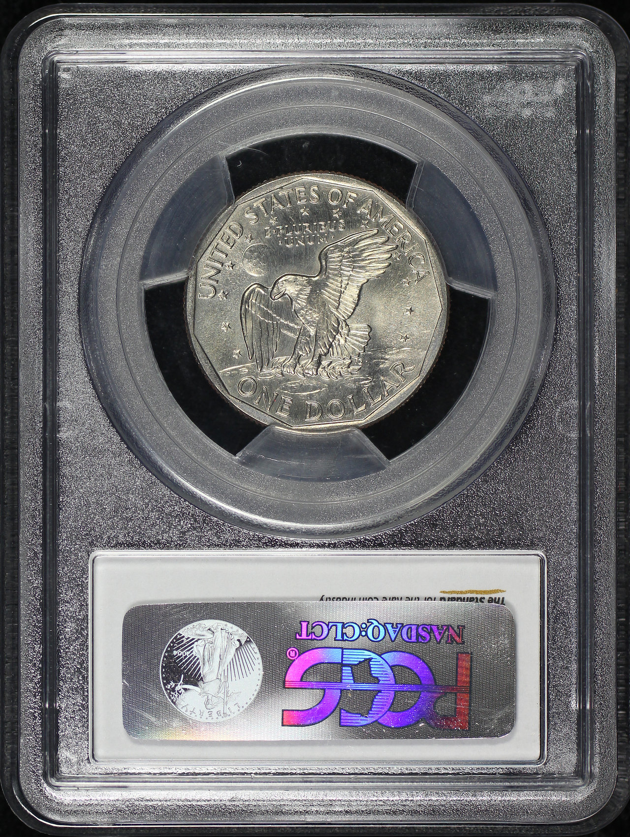 Reverse of this 1979-S Susan B. Anthony Dollar PCGS MS-66
