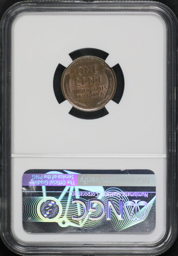 Reverse of this 1914-D Lincoln Cent Wheat Reverse NGC MS-64 BN