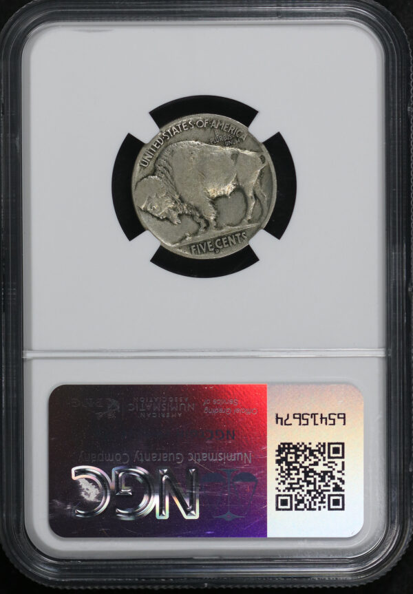 Reverse of this 1914-D Buffalo Nickel NGC VG-8