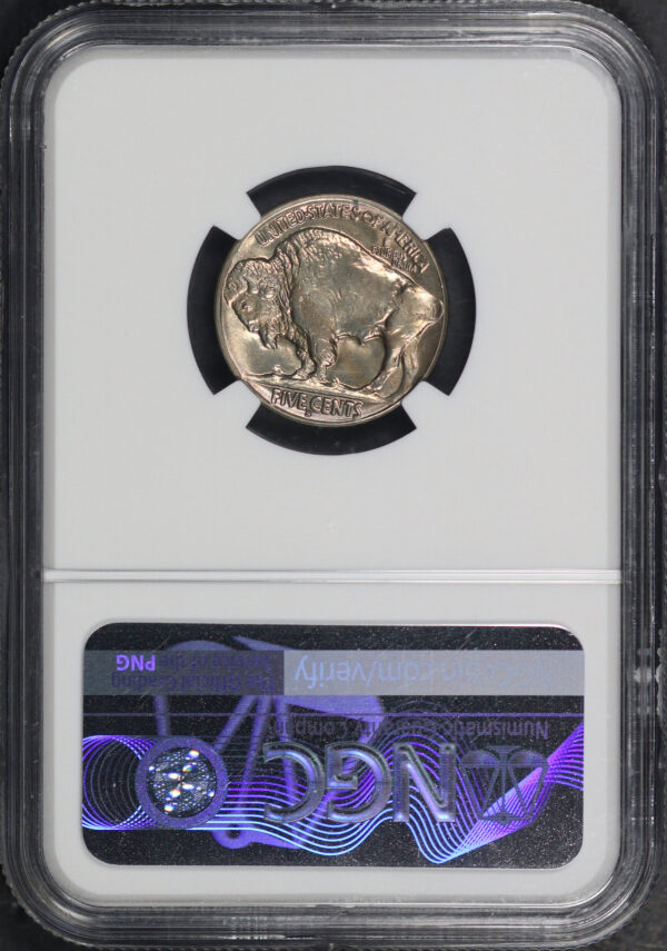 Reverse of this 1914-S Buffalo Nickel NGC MS-65