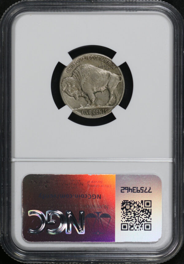 Reverse of this 1917-S Buffalo Nickel NGC XF-45