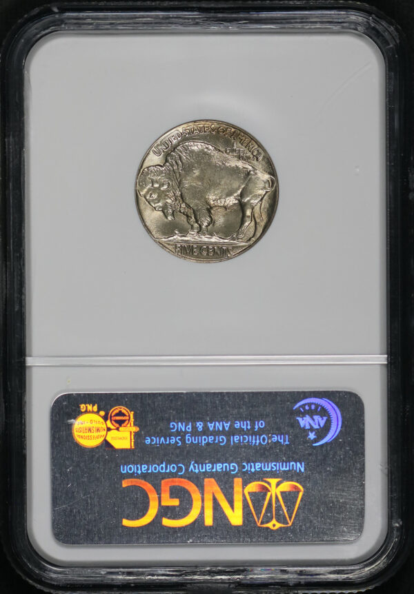 Reverse of this 1918 Buffalo Nickel NGC MS-64