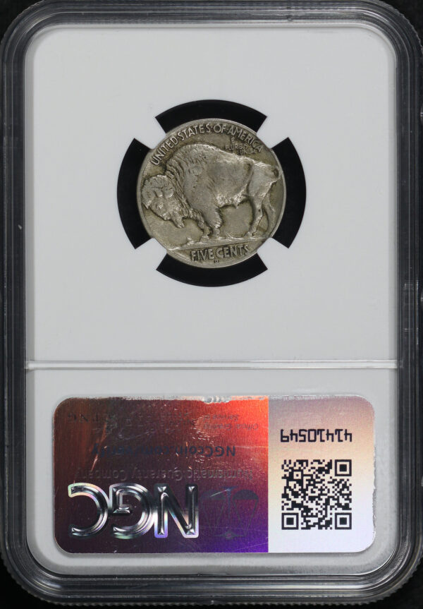 Reverse of this 1919-D Buffalo Nickel NGC XF-40