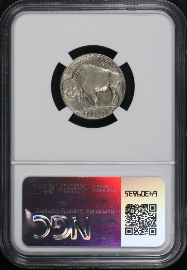 Reverse of this 1923-S Buffalo Nickel NGC AU-58