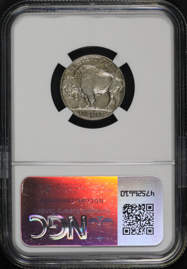 Reverse of this 1926-S Buffalo Nickel NGC AU-53