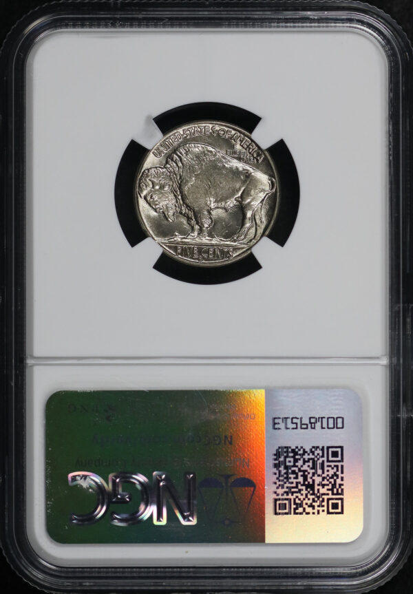 Reverse of this 1935-S Buffalo Nickel NGC MS-66