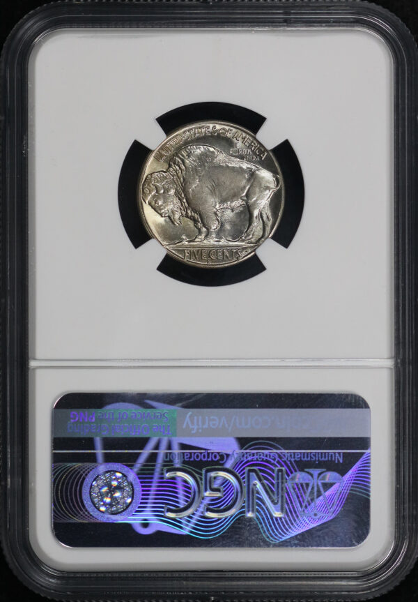 Reverse of this 1936-S Buffalo Nickel NGC MS-66