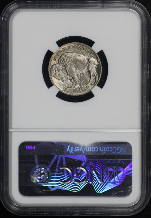 Reverse of this 1913 Buffalo Nickel Type 1 NGC PF-68