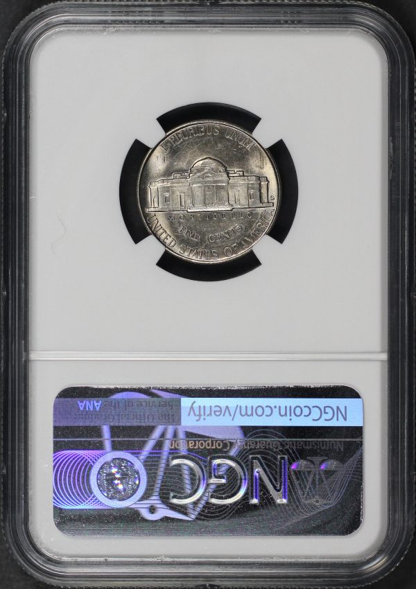 Reverse of this 1948-S Jefferson Nickel NGC MS-67
