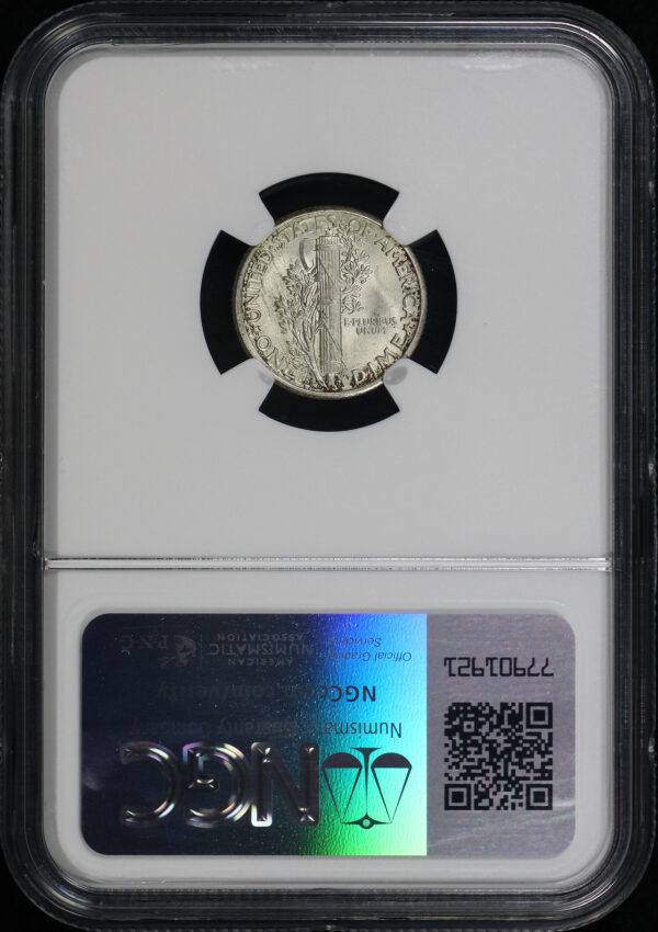 Reverse of this 1919-S Mercury Dime NGC MS-64