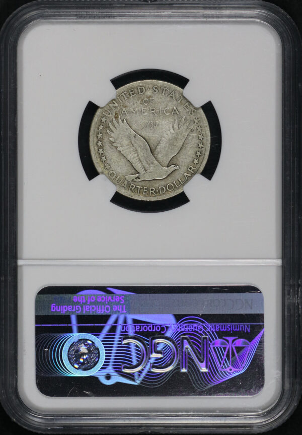 Reverse of this 1917-S Standing Liberty Quarter Type 1 NGC F-12