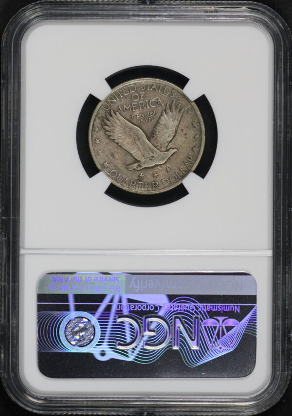 Reverse of this 1919 Standing Liberty Quarter NGC XF-40