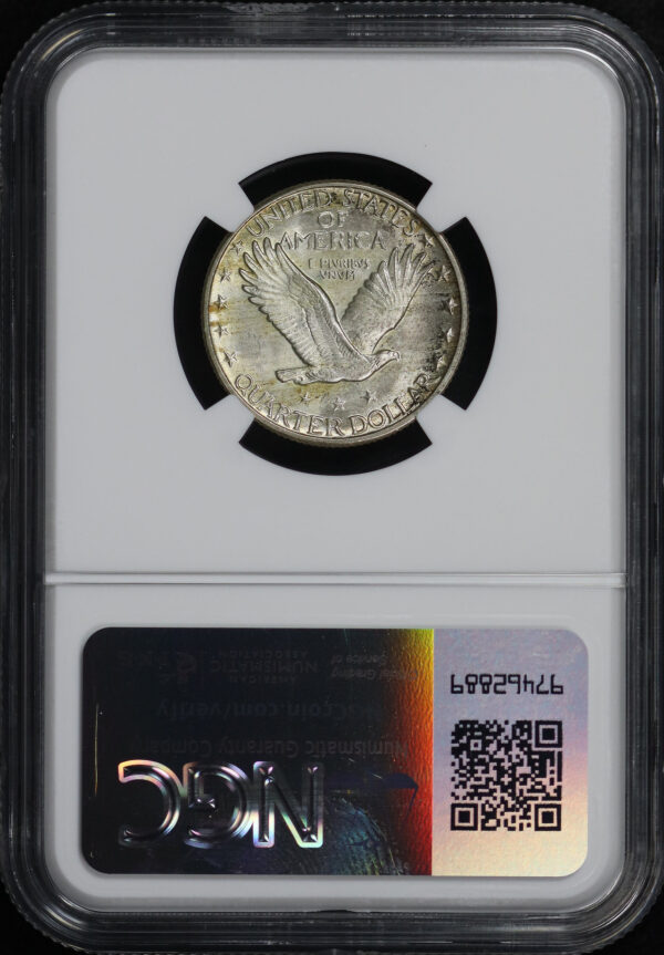 Reverse of this 1926 Standing Liberty Quarter NGC MS-65 FH