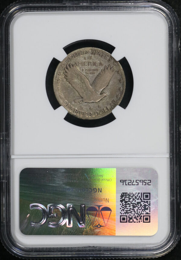 Reverse of this 1927-S Standing Liberty Quarter NGC F-12