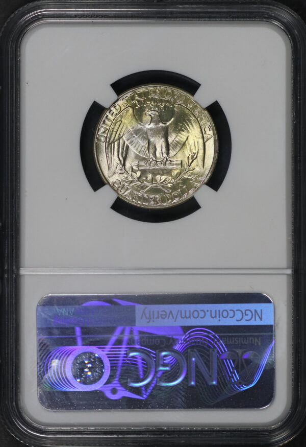 Reverse of this 1936 Washington Quarter NGC MS-67+