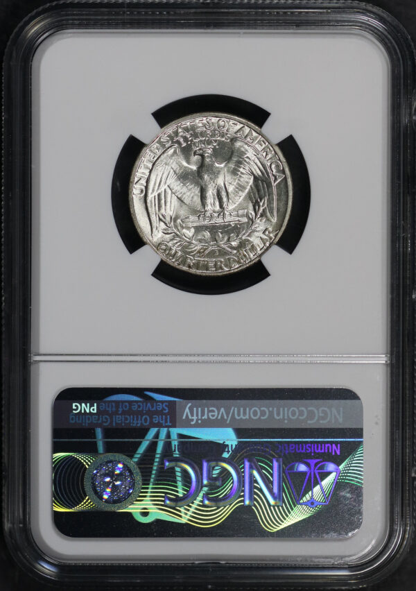 Reverse of this 1940-S Washington Quarter NGC MS-66