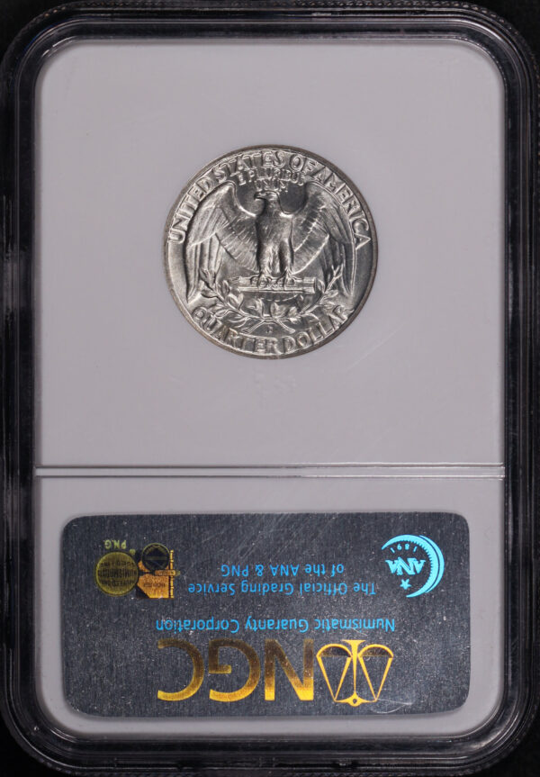 Reverse of this 1955-D Washington Quarter NGC MS-65