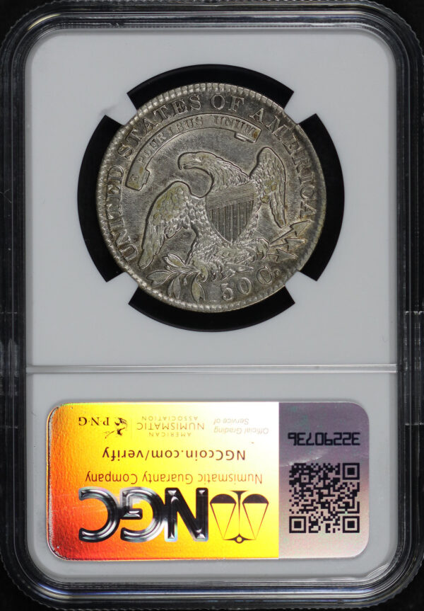 Reverse of this 1831 Capped Bust Half Dollar NGC XF-45
