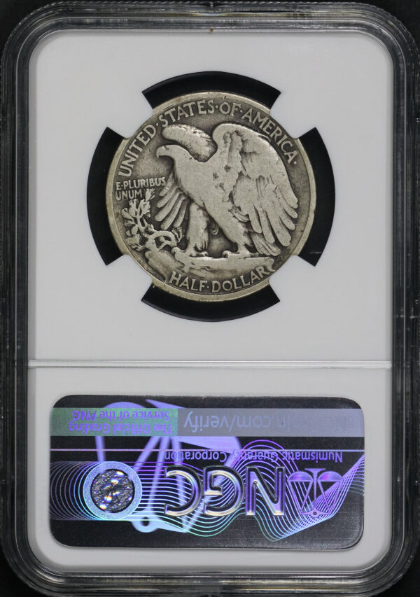 Reverse of this 1916 Walking Liberty Half Dollar NGC VG-10