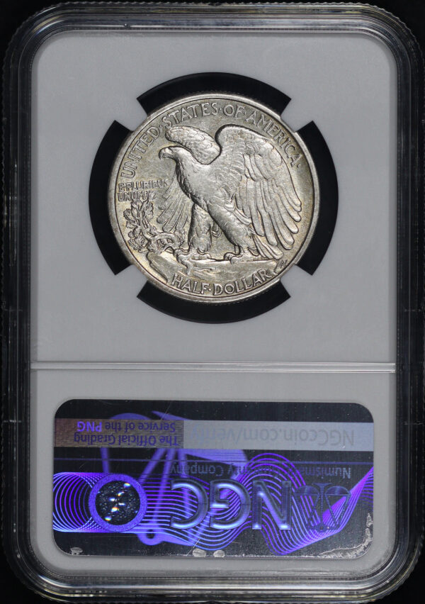 Reverse of this 1917-S Walking Liberty Half Dollar Obverse NGC XF-45