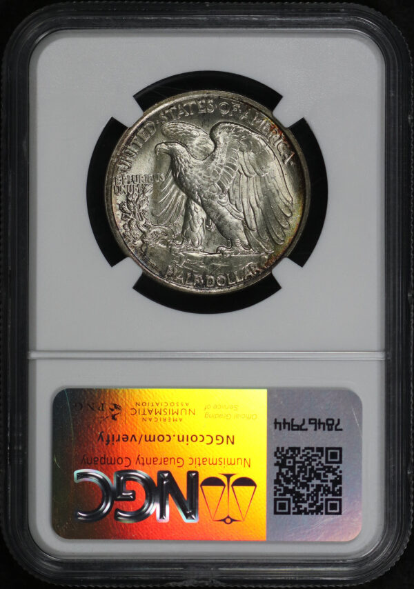 Reverse of this 1920 Walking Liberty Half Dollar NGC MS-65