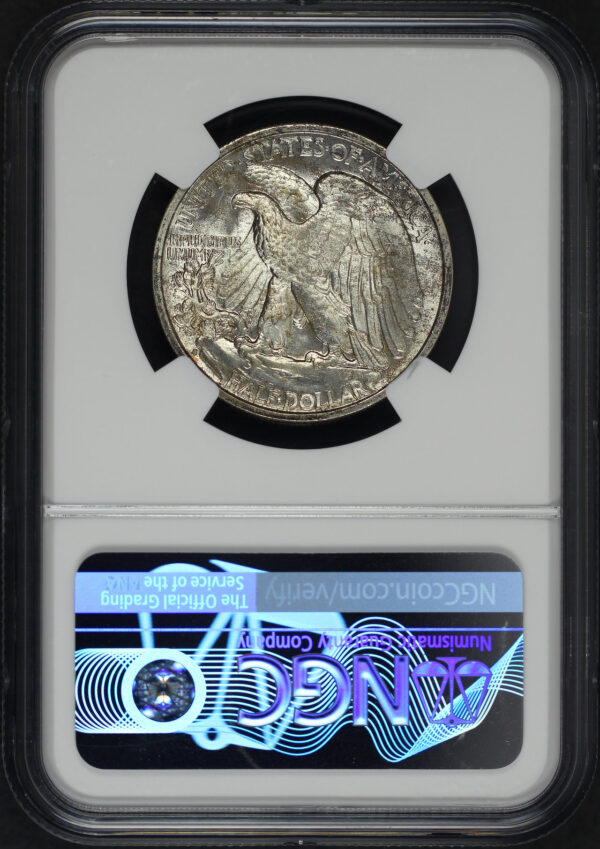 Reverse of this 1941-S Walking Liberty Half Dollar NGC MS-66