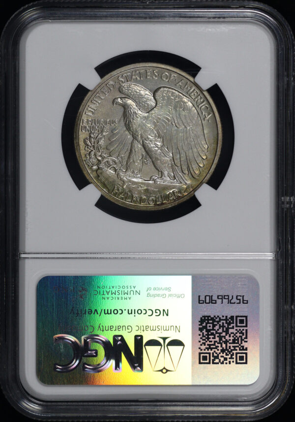 Reverse of this 1936 Walking Liberty Half Dollar NGC PF-67+