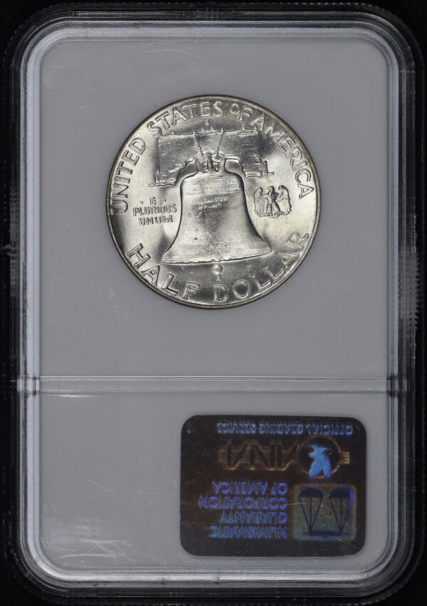 Reverse of this 1949-S Franklin Half Dollar NGC MS-65