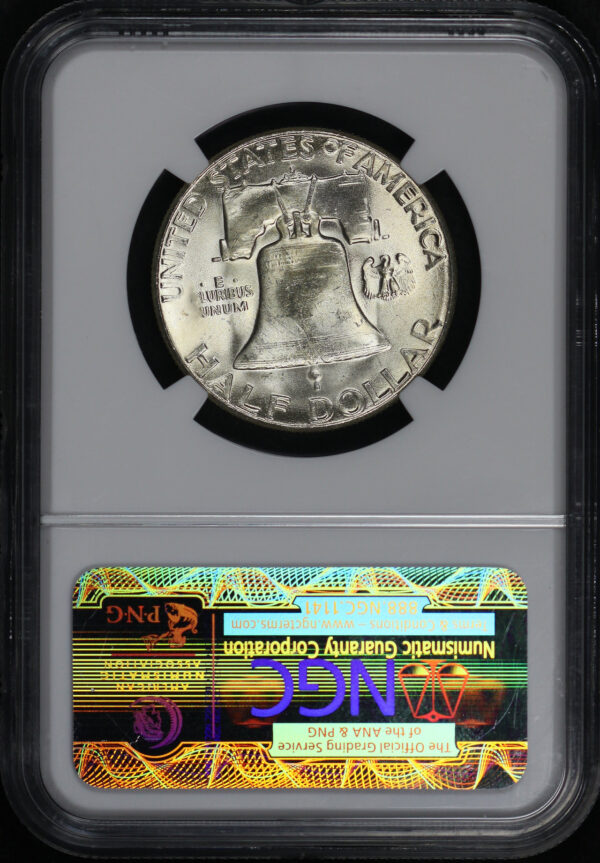 Reverse of this 1953-S Franklin Half Dollar NGC MS-66