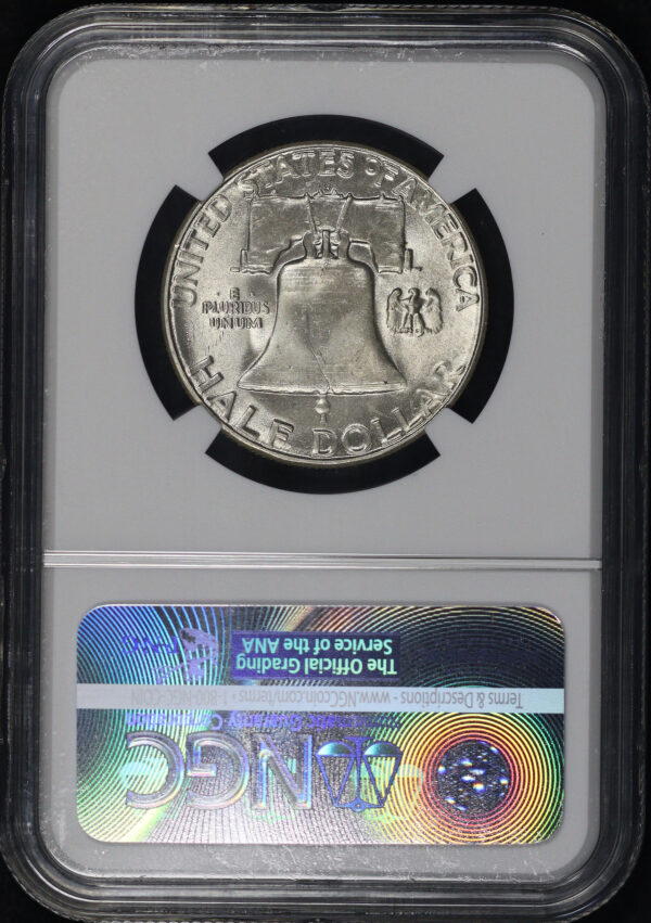 Reverse of this 1954-S Franklin Half Dollar NGC MS-64