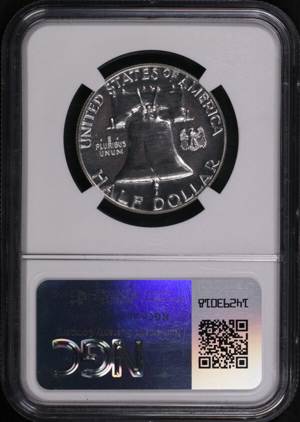 Reverse of this 1961 Franklin Half Dollar NGC PF-67