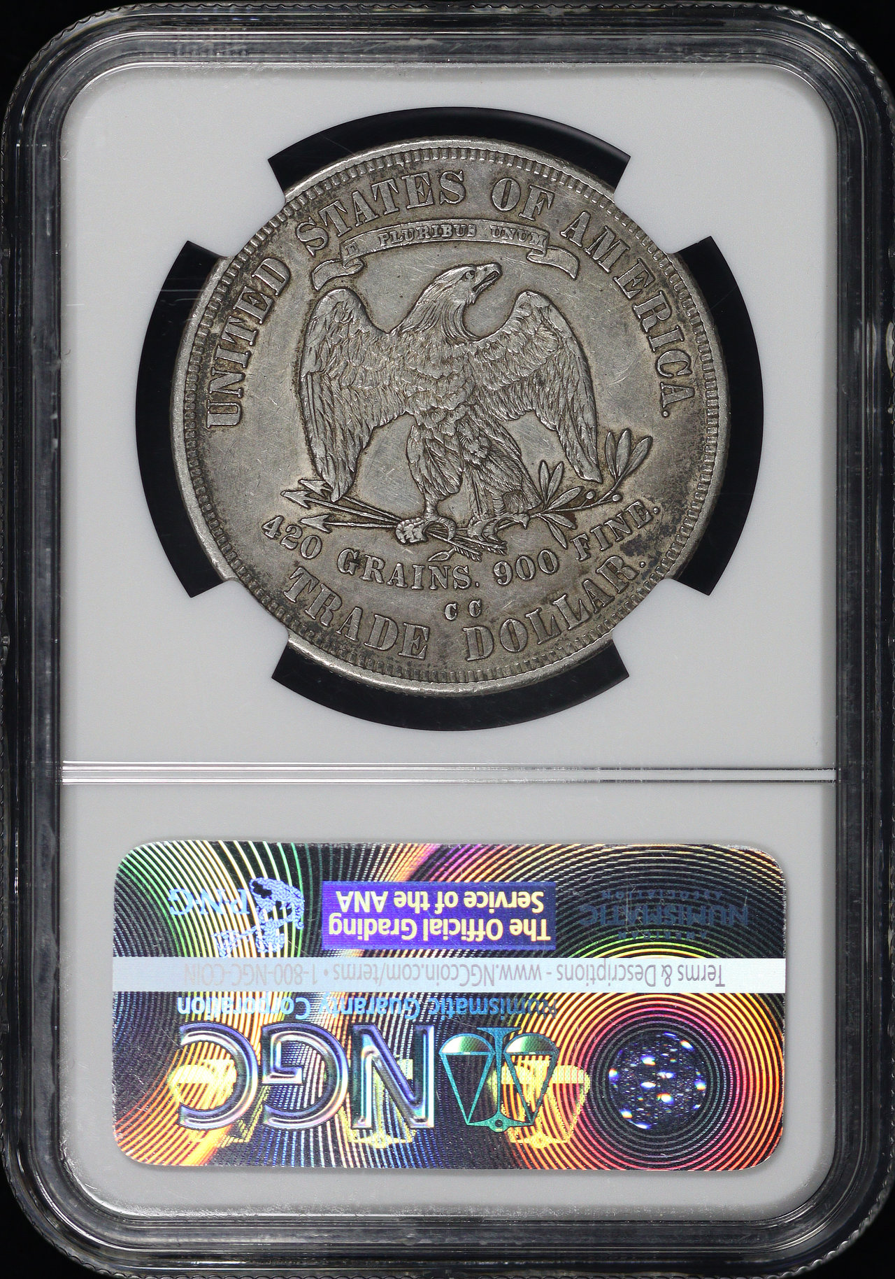 1877-CC Trade Dollar NGC AU-50 | Northern Nevada Coin