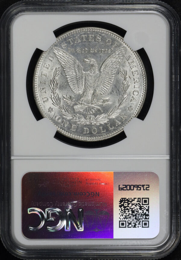 Reverse of this 1878 7TF Morgan Dollar Reverse of 1878 NGC AU-58
