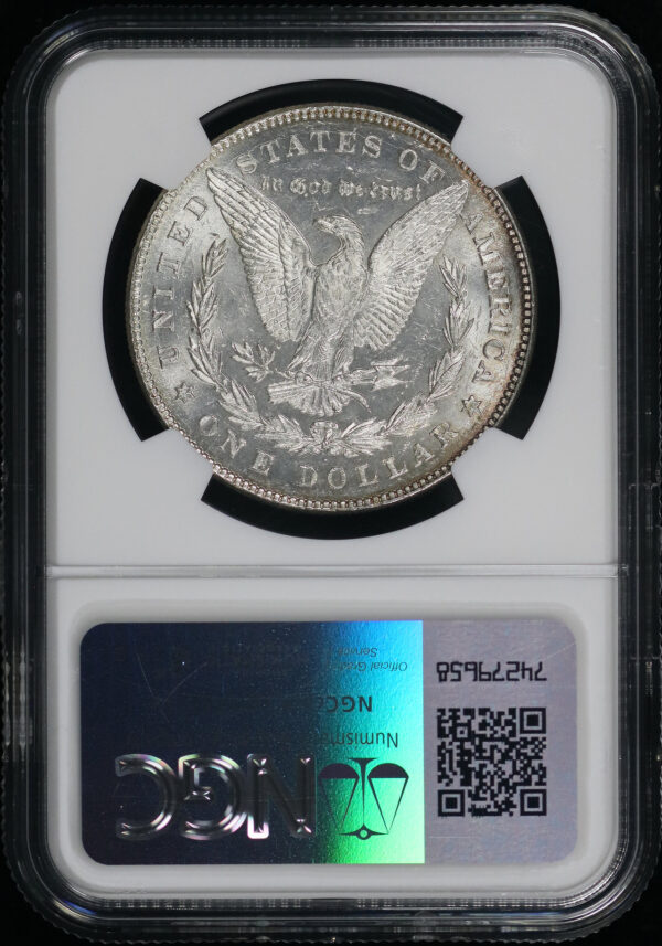 Reverse of this 1878 7TF Morgan Dollar Reverse of 1878 NGC MS-60