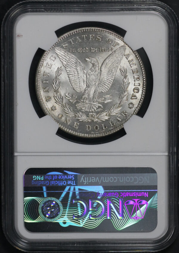 Reverse of this 1878 7TF Morgan Dollar Reverse of 1878 NGC MS-61