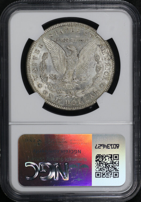 Reverse of this 1878 7TF Morgan Dollar Reverse of 1878 NGC MS-61