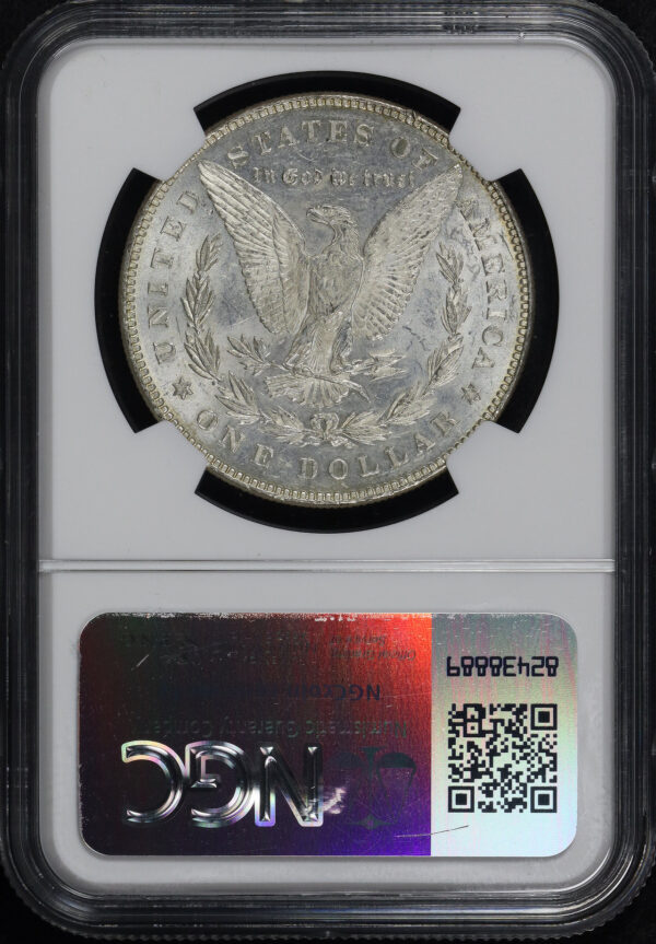 Reverse of this 1878 7TF Morgan Dollar Reverse of 1878 NGC MS-61