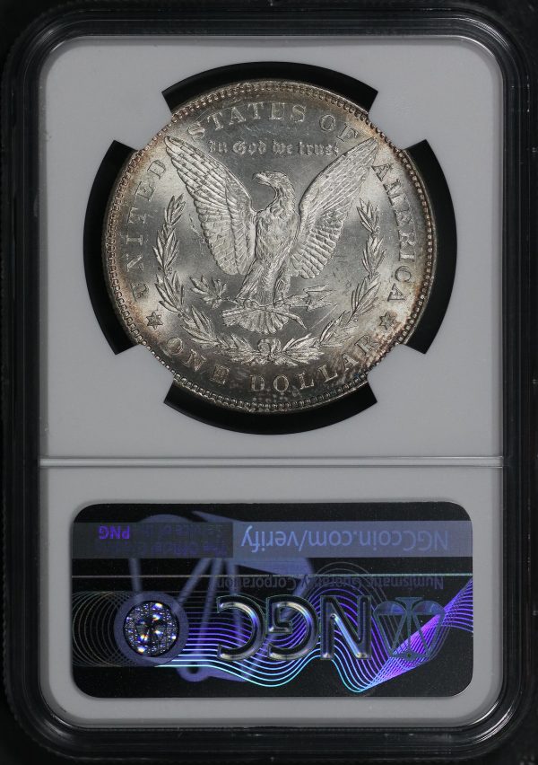 Reverse of this 1878 7TF Morgan Dollar Reverse of 1878 NGC MS-62