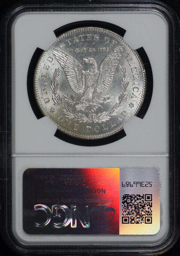 Reverse of this 1878 7TF Morgan Dollar Reverse of 1878 NGC MS-62