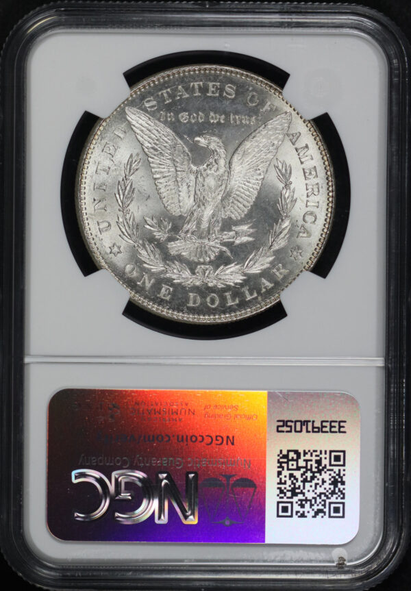 Reverse of this 1878 7TF Reverse of 1878 Morgan Dollar NGC MS-62