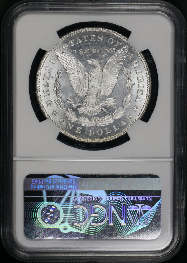 Reverse of this 1878 7TF Morgan Dollar Reverse of 1878 NGC MS-63