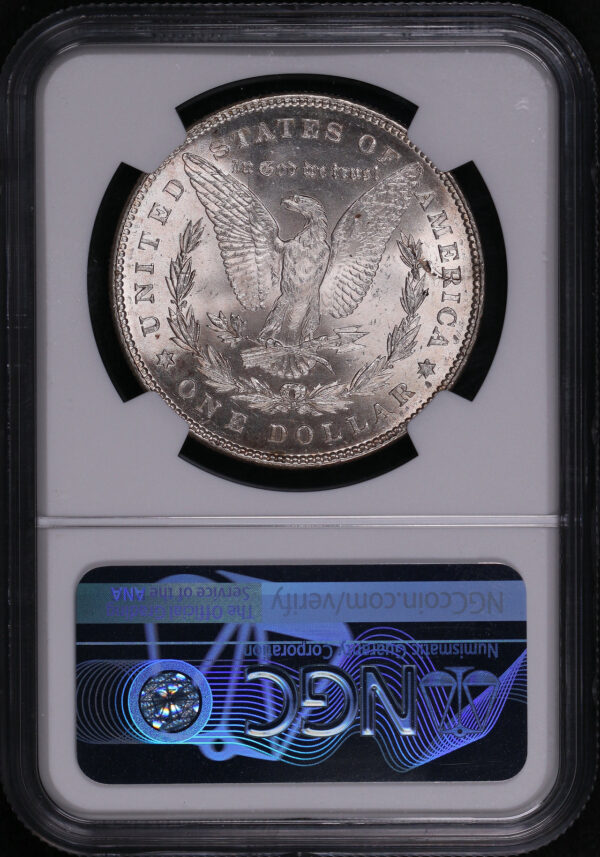 Reverse of this 1878 7TF Morgan Dollar Reverse of 1878 NGC MS-63