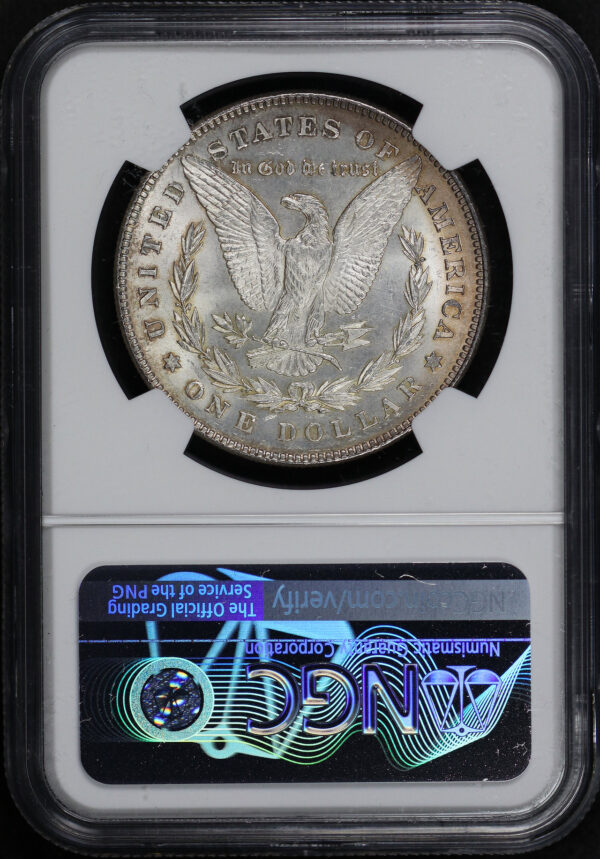 Reverse of this 1878 7TF Morgan Dollar Reverse of 1878 NGC MS-63