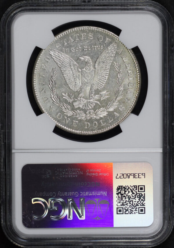 Reverse of this 1878 7TF Morgan Dollar Reverse of 1878 NGC MS-63