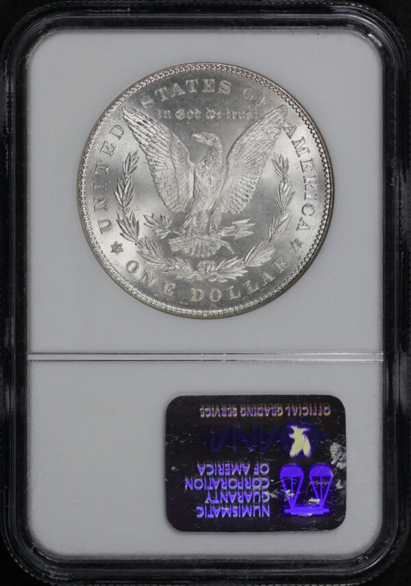 Reverse of this 1878 7TF Morgan Dollar Reverse of 1878 NGC MS-65