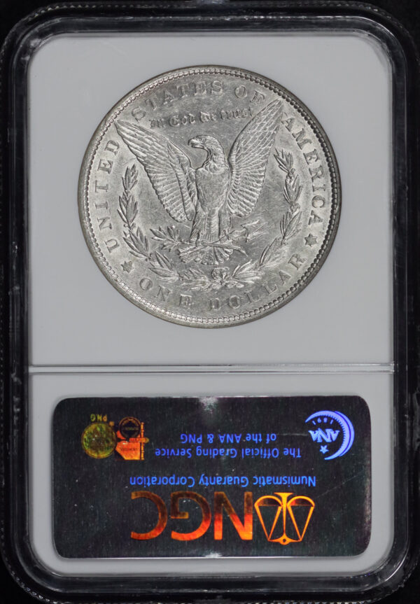 Reverse of this 1878 7TF Morgan Dollar Reverse of 1879 NGC AU-53