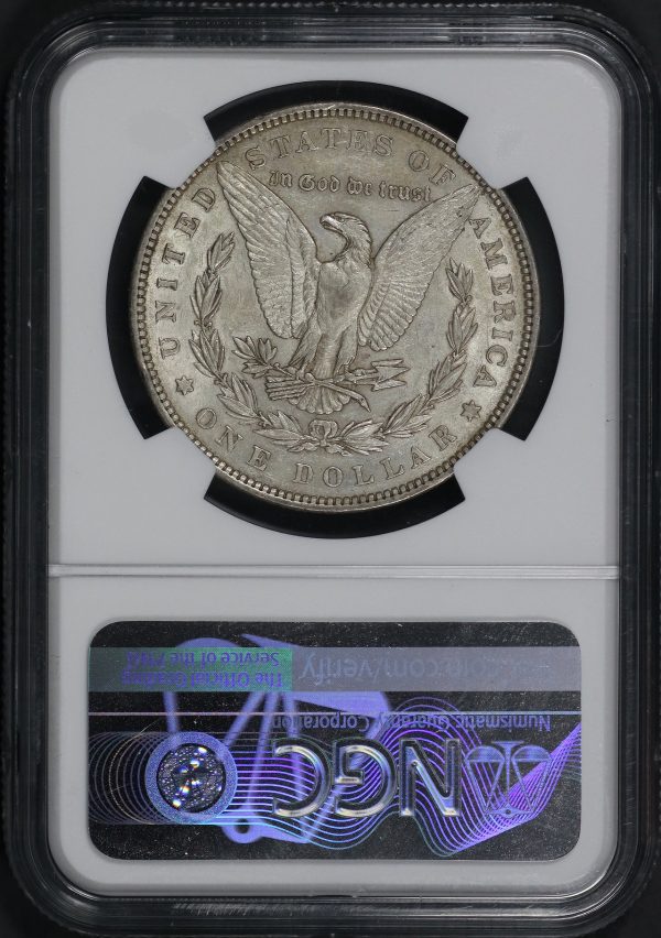 Reverse of this 1878 7TF Morgan Dollar Reverse of 1879 NGC AU-55