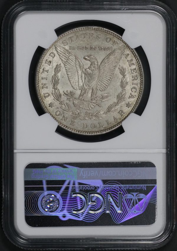 Reverse of this 1878 7TF Morgan Dollar Reverse of 1879 NGC AU-55